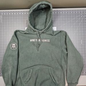 Barstool Sports Hoodie Small Independent Reverse Weave Essential Heavyweight Y2K